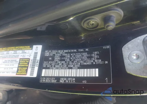 2010 Toyota Tundra Limited 5.7L V8 from USA, damaged, VIN 5TFBW5F12AX120749